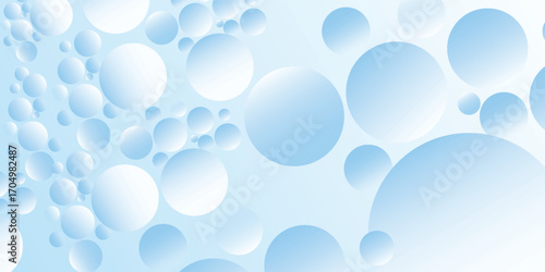 Modern geometric background gradient soft light blue bokeh for Graphic aqua light liquid graphic technology