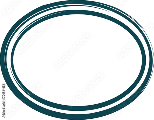 Elegant Oval Frame for Your Precious Memories and Artwork Display	