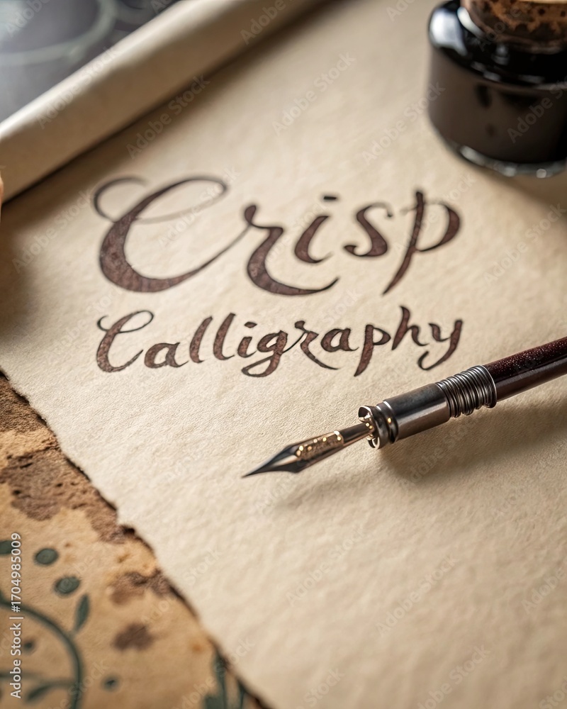Fototapeta premium Beauty of calligraphy