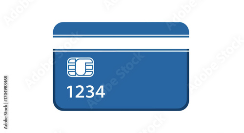 Credit card illustration representing financial transactions and payment methods.