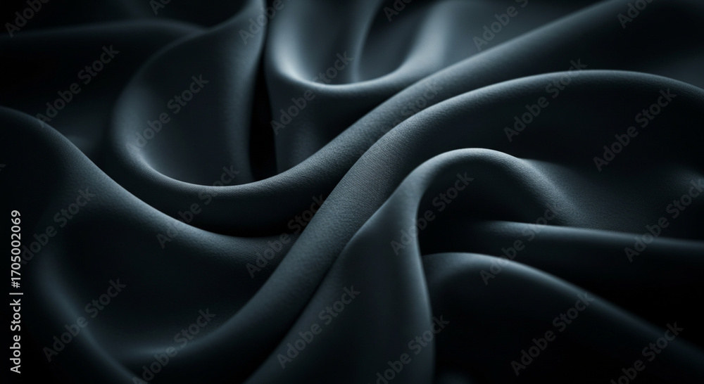 Obraz premium black satin background