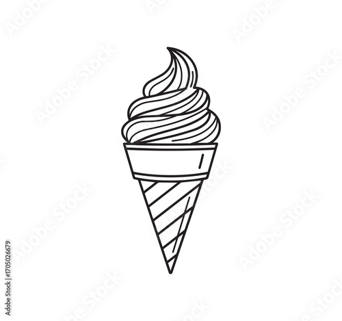 ice cream vector illustration