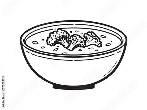 Broccoli Cheese Soup Creamy Delicious Bowl