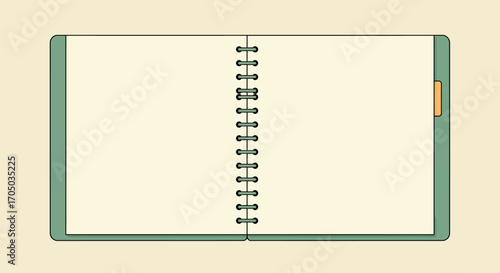 notebook and pencil