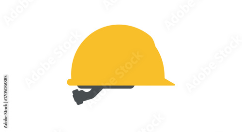 yellow hard hat