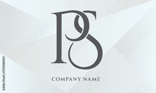 PS, SP Alphabets Letters Logo Monogram (5000x3000 pixels, 300dpi)