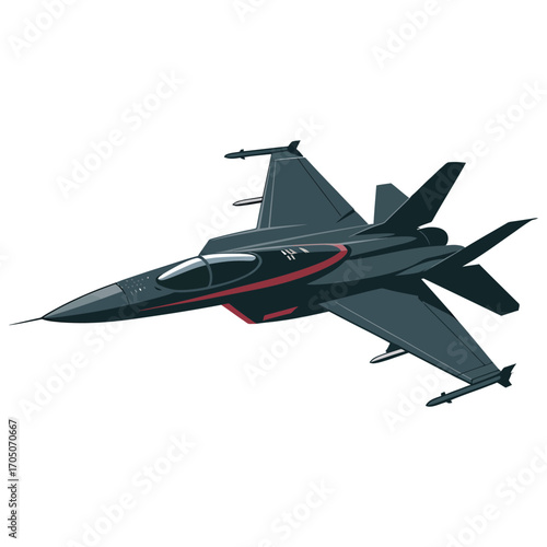 military jet fighter