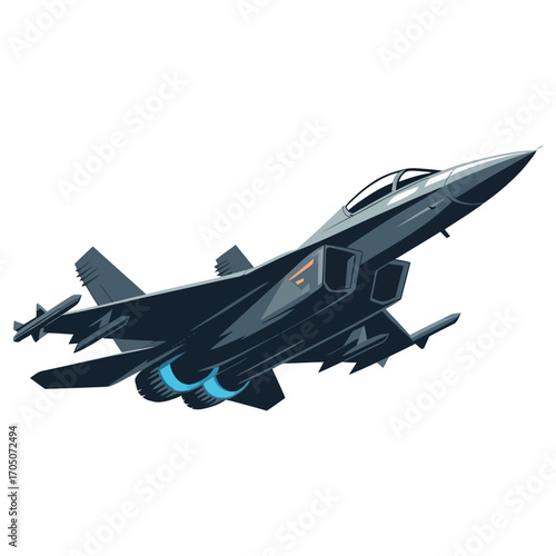 military jet fighter