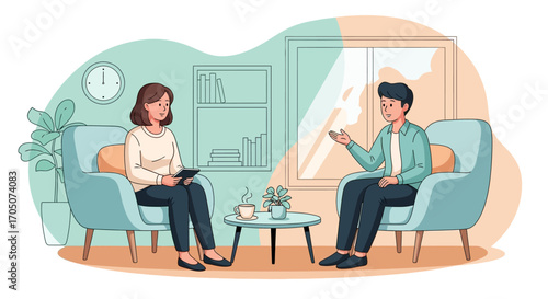 Therapy Session A Conversation for Healing and Growth