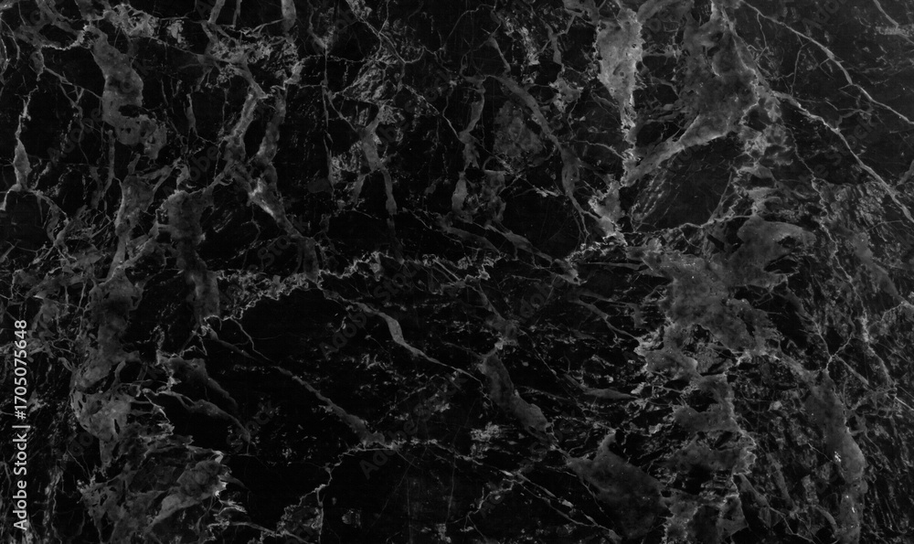 Naklejka premium Black marble texture background