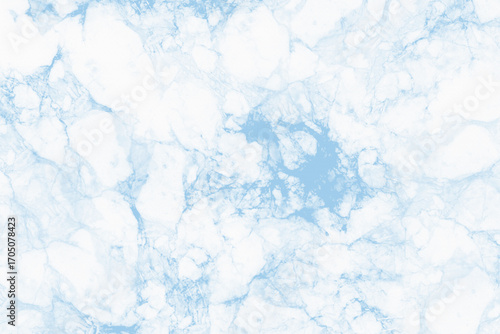 Blue marble texture and background for design.