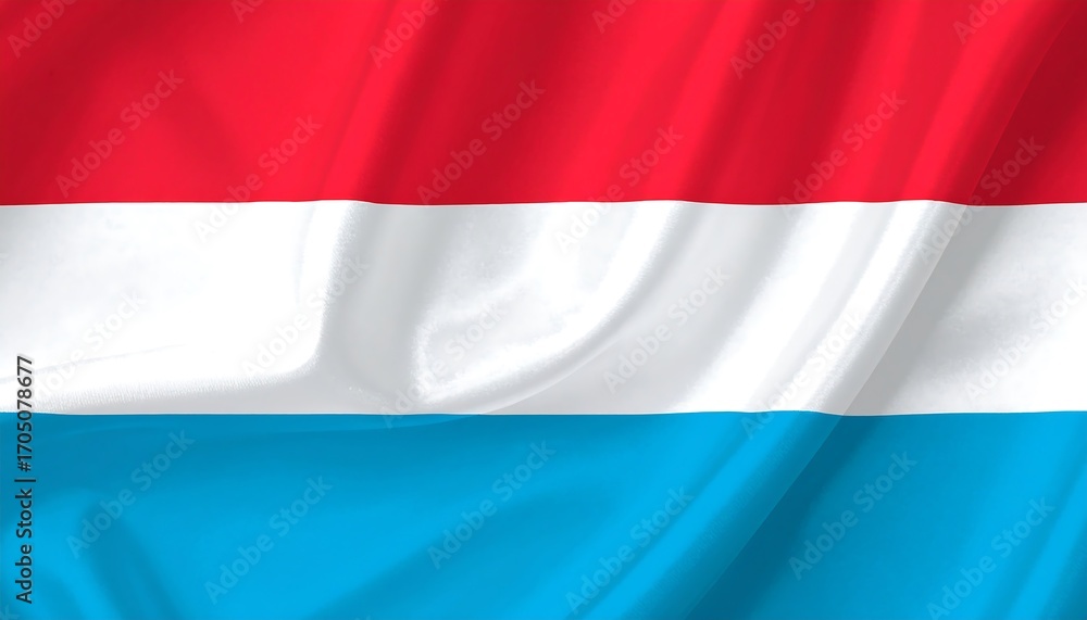 Fototapeta premium flag of Luxembourg