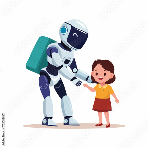 Robot Friend A Girl's Companion in the Age of Technology