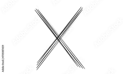 chopsticks isolated on white