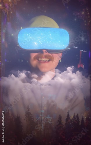 wacky digital metaverse citizen