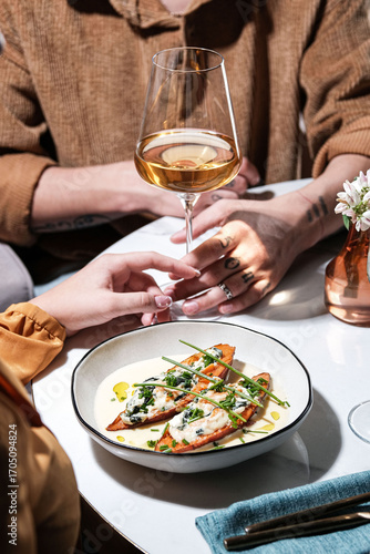 Enjoy a truly elegant dining experience combined with fine wine