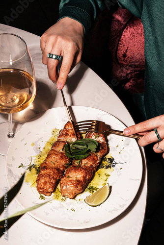 Experience the luxury of gourmet dining featuring exquisite grilled delicacies