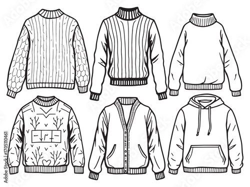 Sweater soft comfortable outfit for layering