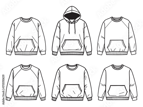 Sweatshirt soft material ideal for comfort