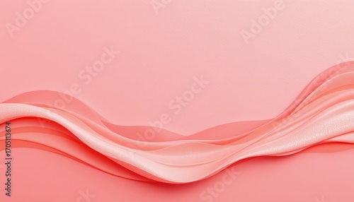 coral pink horizon theme with gentle coral rose with peach cream, soft diagonal blush sweep, delicate coral dust, soft focus coral mist, bright and cheerful