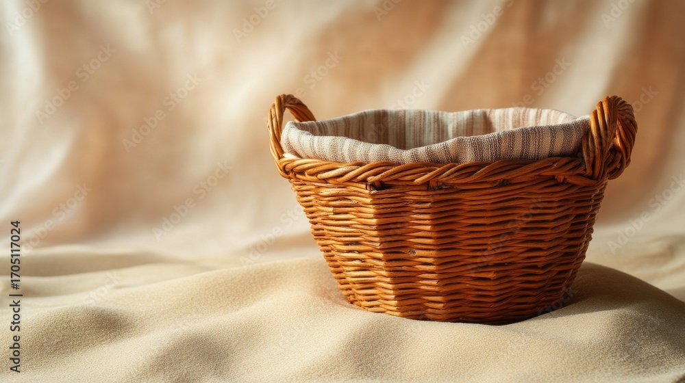 Fototapeta premium wicker basket