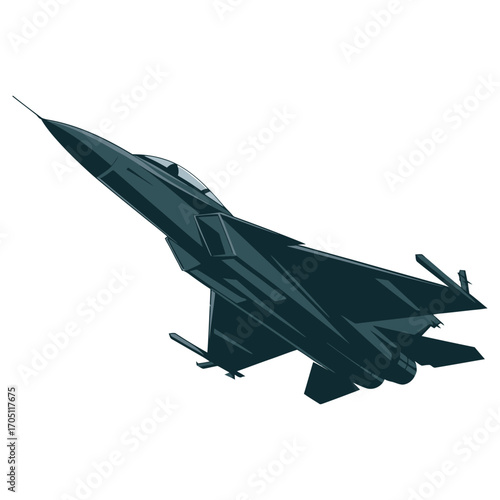 military jet fighter