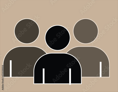 vector illustration of family icon