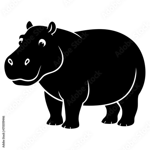 rhino vector illustration