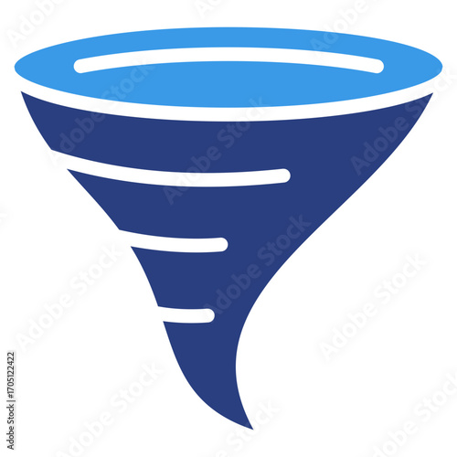 Tornado  Icon Element For Design