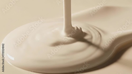 Wallpaper Mural Cream yogurt healthy and nutritious lotion, facial cleanser, Essence lotion, care for skin care Torontodigital.ca