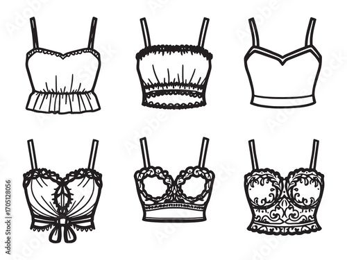 Tube top stylish summer casual wear