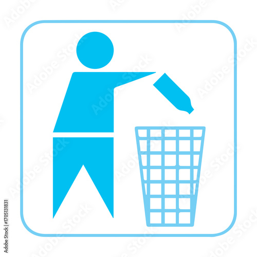 Do not litter icon