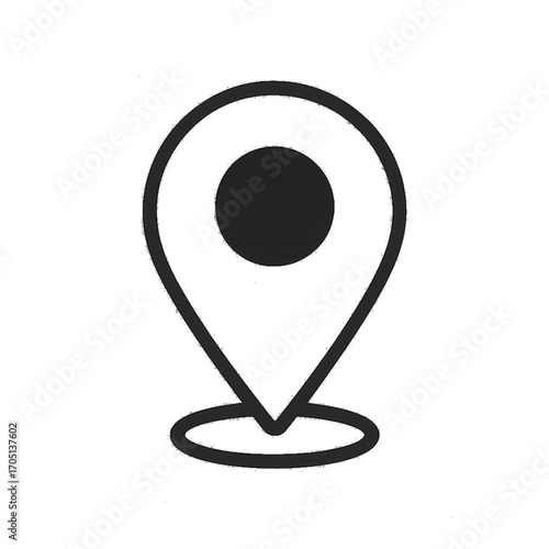 map pointer icon vector illustration. thematic icons.