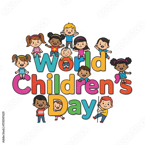 Celebrating World Children's Day with Happy Kids
