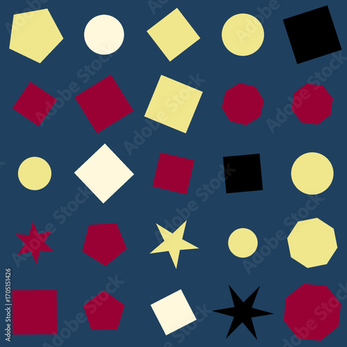 allover geometrical star designs high quality vectors