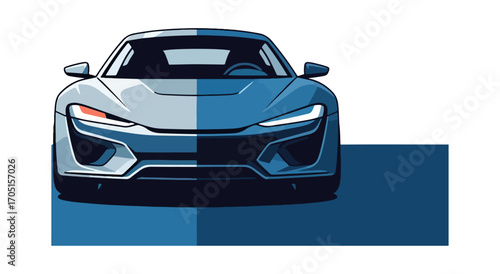 Stylish modern car design