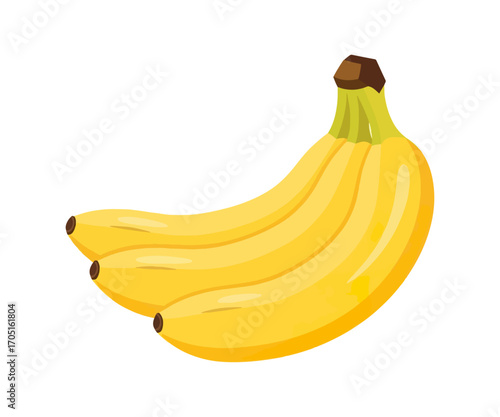 Bunch of bananas illustration