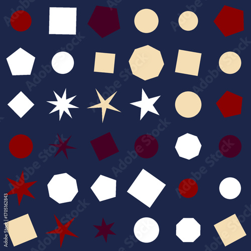 allover geometrical star designs high quality vectors