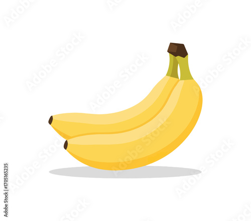 Two bananas illustration