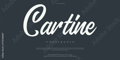 Best Alphabet Calligraphy Signature Brush Font lettering handwritten