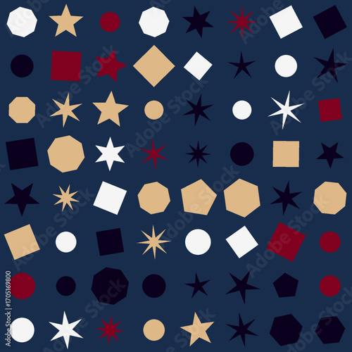 allover geometrical star designs high quality vectors