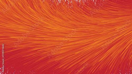 Red fur texture