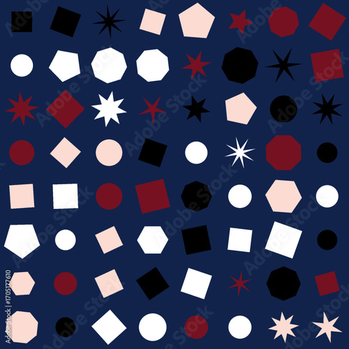 allover geometrical star designs high quality vectors