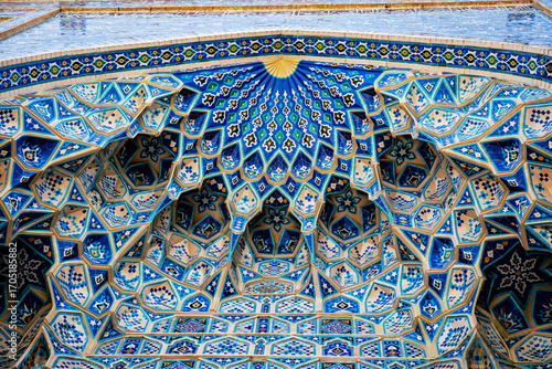 Fototapeta Beautiful Gur-e-Amir Mausoleum in Samarkand, Uzbekistan