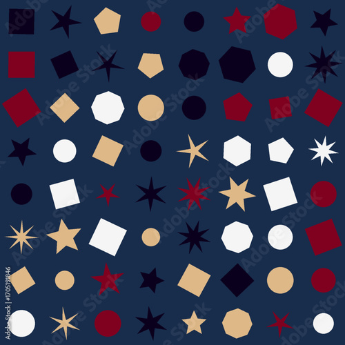 allover geometrical star designs high quality vectors