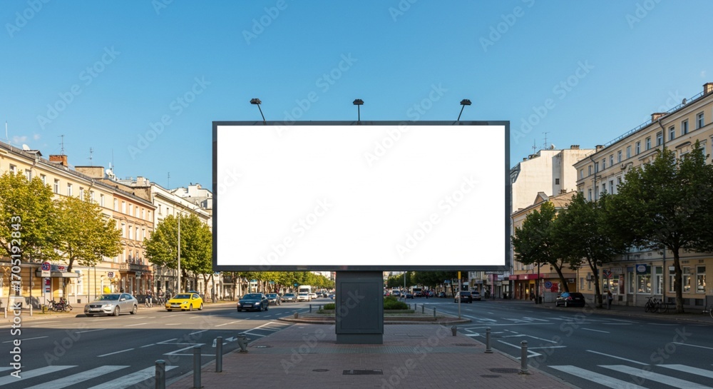 Fototapeta premium Outdoor Billboard Ad Space
