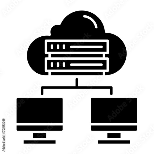 Cloud  Icon Element For Design	
