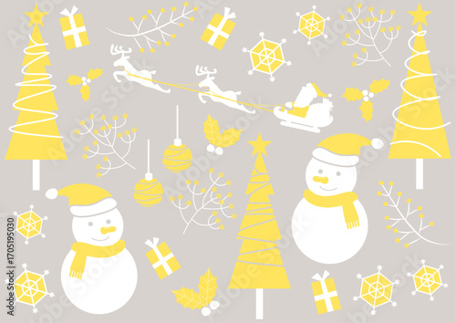 クリスマス背景