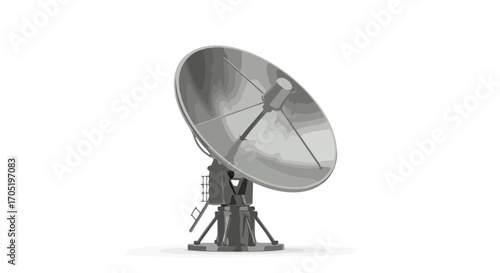Satellite Dish Antenna Communication Technology.