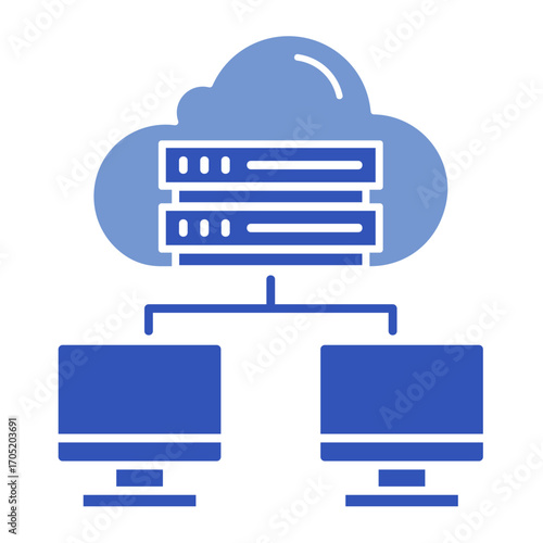 Cloud  Icon Element For Design	